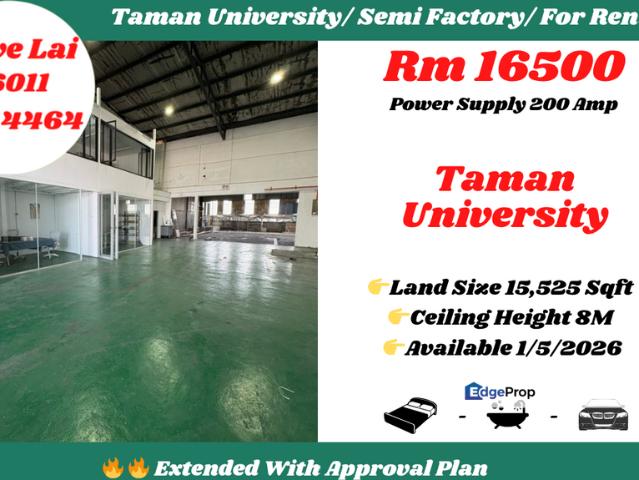 Warehouse for rent in Bukit Ledang, Johor