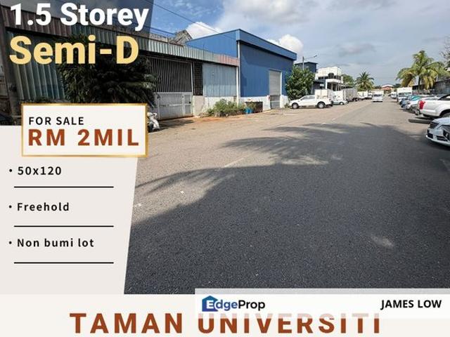Warehouse for sale in Skudai, Iskandar Puteri
