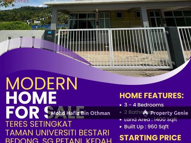 Terraced House for sale in Kuala Muda, Kedah