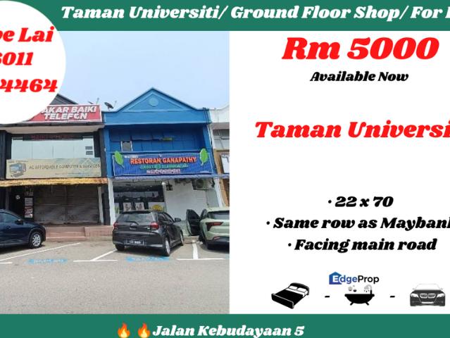 Shop for rent in Bukit Ledang, Johor