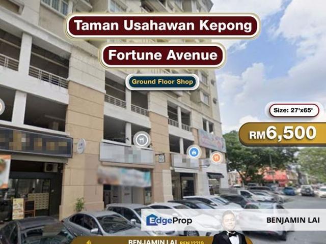 Shop for rent in Kepong, Kuala Lumpur