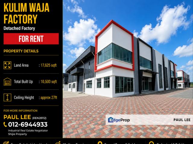 Warehouse for rent in Kulim, Kedah