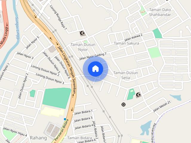 Apartment for rent in Taman Dusun Nyior, Seremban