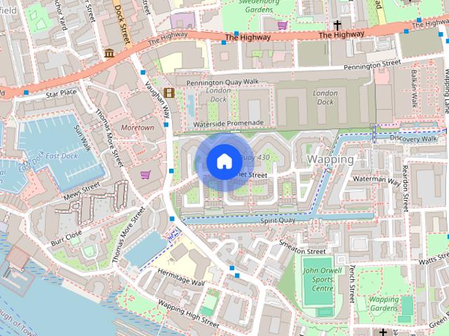 Apartment for rent in St. George in the East, Wapping