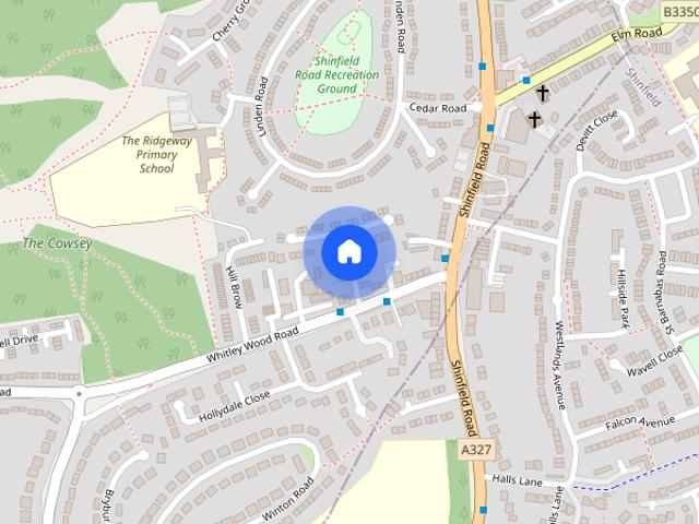 House for rent in Whitley Wood, Reading