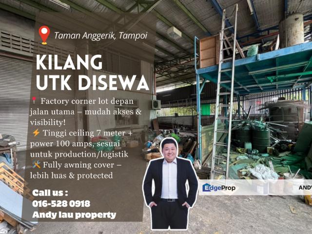 Warehouse for rent in Johore Bahru, Johor