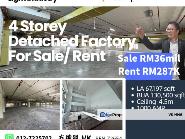 Warehouse for rent in Johore Bahru, Johor