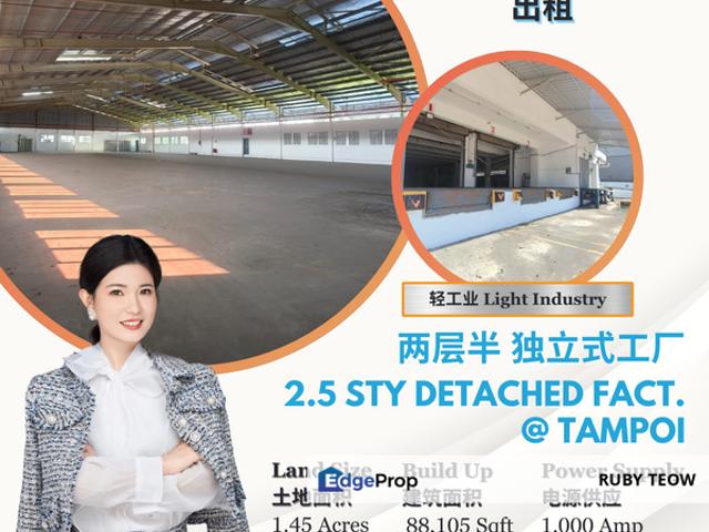 Warehouse for rent in Johore Bahru, Johor