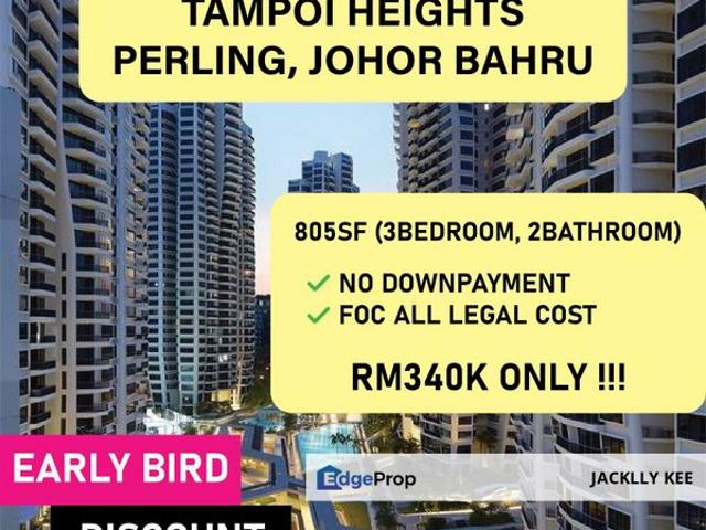Condominium for sale in Taman Tampoi Utama, Johor Bahru