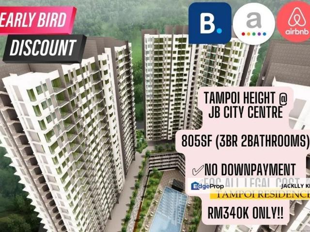 Condominium for sale in Taman Tampoi Utama, Johor Bahru