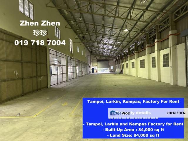 Warehouse for rent in Johore Bahru, Johor