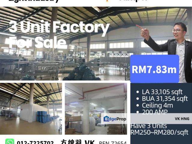 Warehouse for sale in Bukit Ledang, Johor