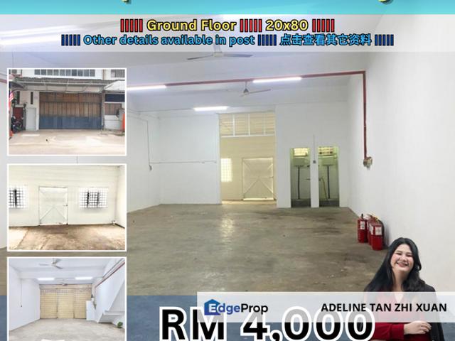 Warehouse for rent in Johore Bahru, Johor