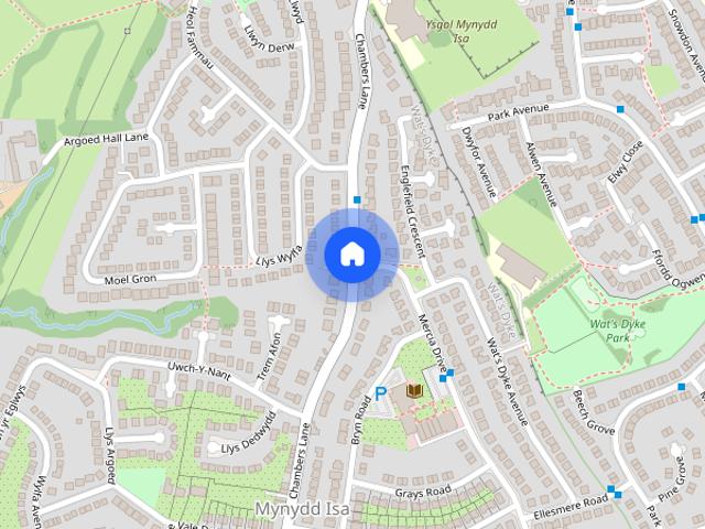 House for rent in Mynydd Isa, Wales