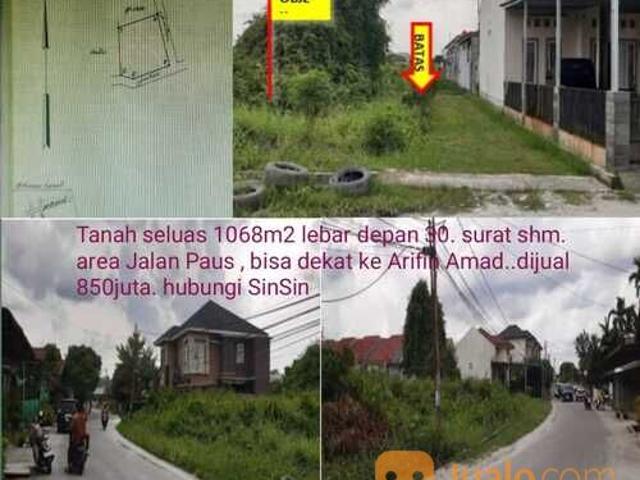 Tanah dijual di Pekanbaru