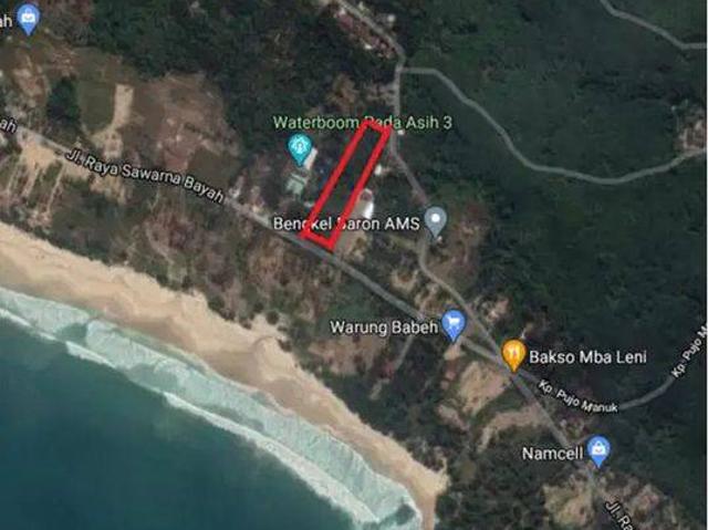 Tanah dijual di Bayah, Lebak