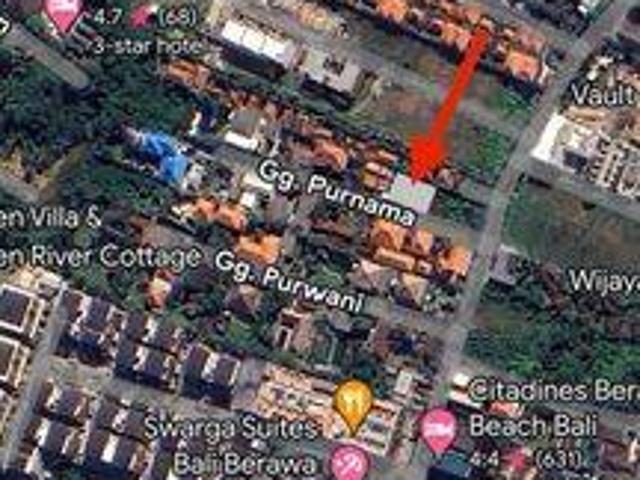 Tanah dijual di Canggu, Badung