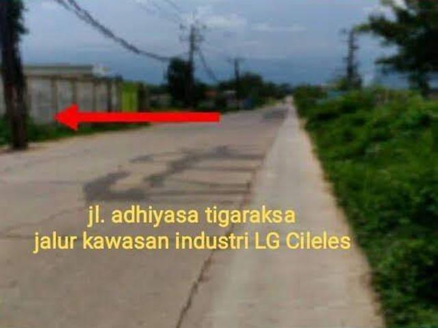 Tanah dijual di Cileles, Lebak