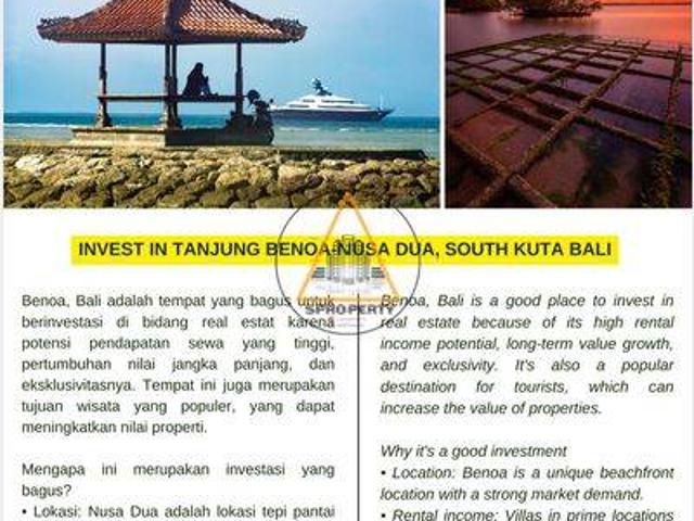 Tanah dijual di Nusa Dua, Badung