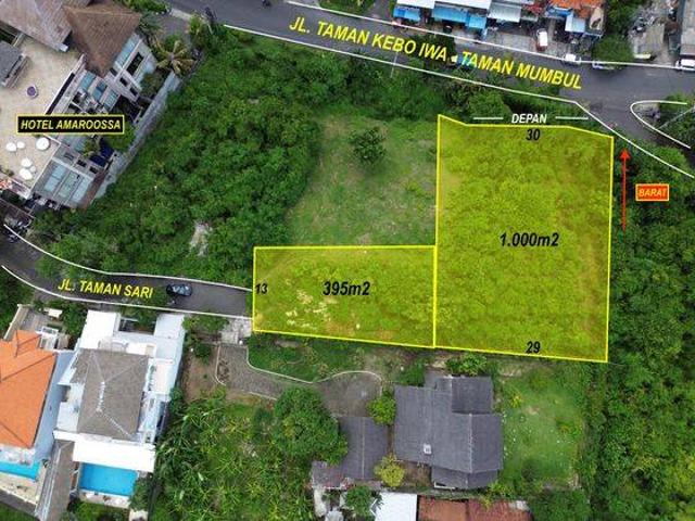 Tanah dijual di Nusa Dua, Badung
