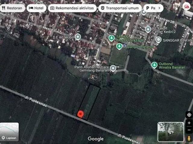 Tanah dijual di Pesantren, Kediri