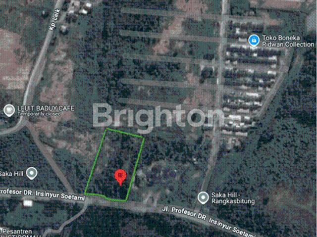Tanah dijual di Rangkasbitung, Lebak