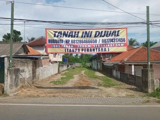 Tanah dijual di Rangkasbitung, Lebak