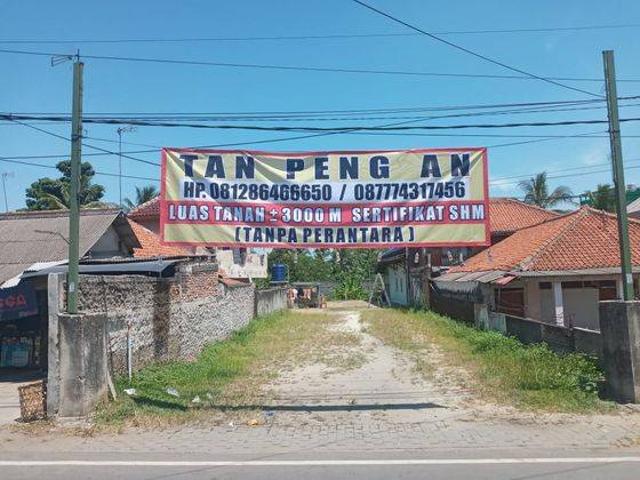 Tanah dijual di Rangkasbitung, Lebak