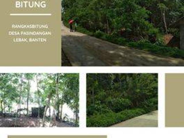Tanah dijual di Rangkasbitung, Lebak