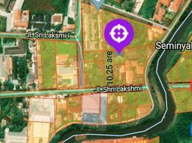 Tanah dijual di Seminyak, Badung