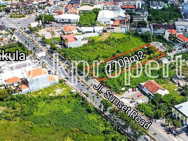 Tanah dijual di Seminyak, Badung