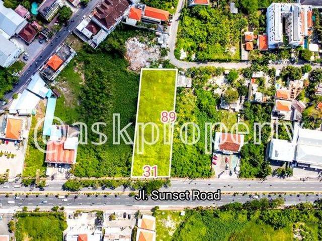 Tanah dijual di Seminyak, Badung