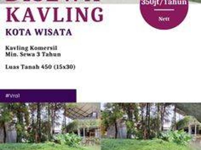 Tanah disewa di Kota Wisata, Jakarta Timur