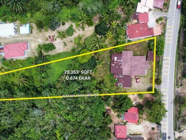 Bungalow for sale in Asahan, Jasin