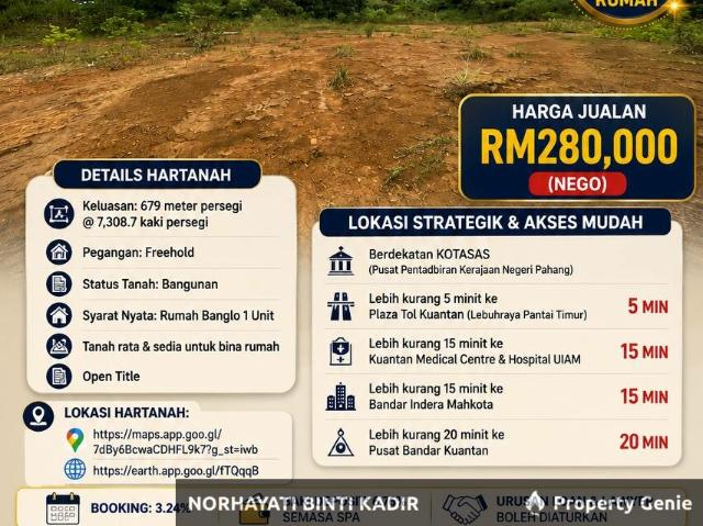 Property for sale in Pahang