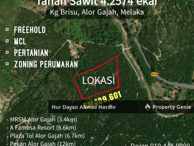 Property for sale in Brisu, Malaka