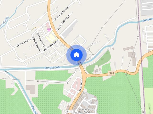 Apartment for rent in Tanjong Sepat, Selangor