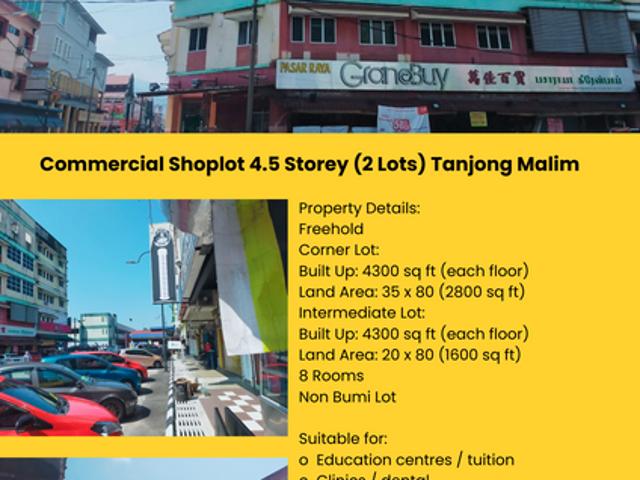 Shop for sale in Perak, Tanjong Malim