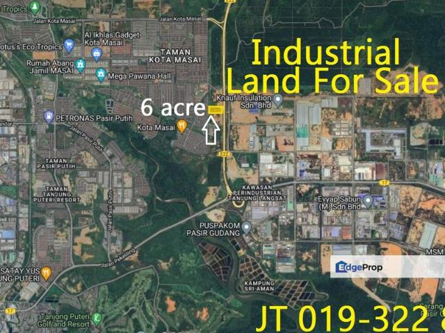 Warehouse for sale in Pasir Gudang, Johor
