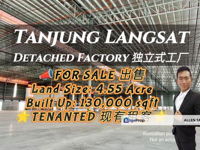 Warehouse for sale in Pasir Gudang, Johor