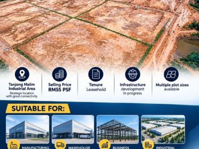 Warehouse for sale in Tanjong Malim, Perak