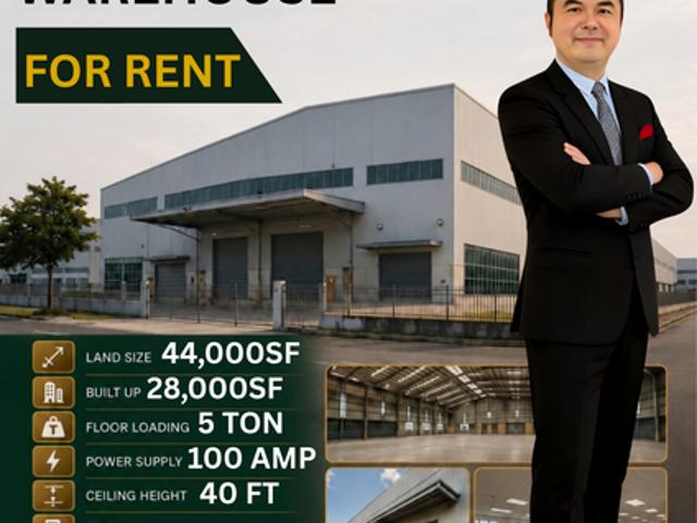Warehouse for rent in Perak, Tanjong Malim