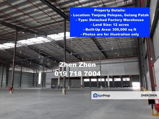 Warehouse for rent in Bukit Ledang, Johor
