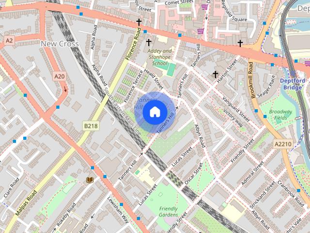 Apartment for rent in Tanners Hill Estate, Greater London