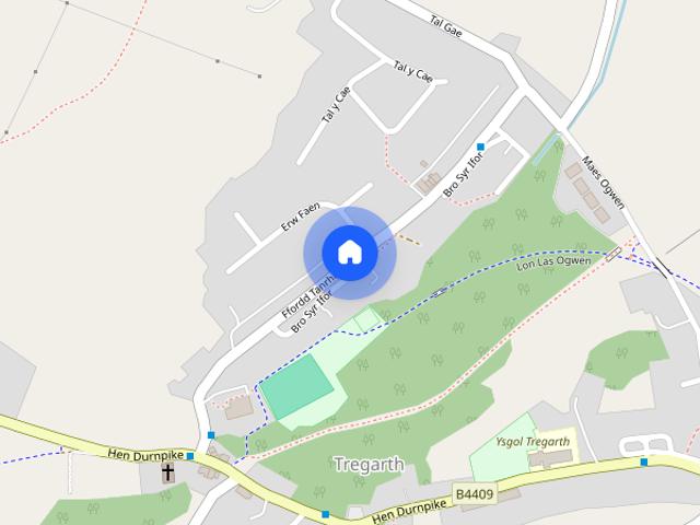 House for rent in Llandygai, Wales