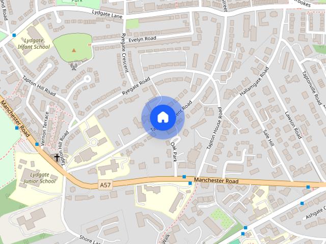 Apartment for rent in Crookes, South Yorkshire