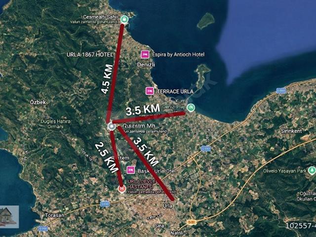 Urla, İzmir içerisinde satılık Arsa