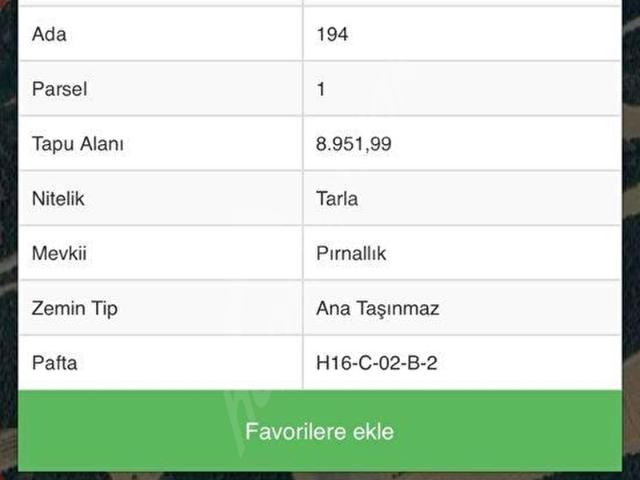 Bigalı, Eceabat içerisinde satılık Arsa