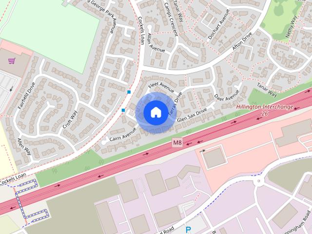 Apartment for rent in Dean Park, Renfrew