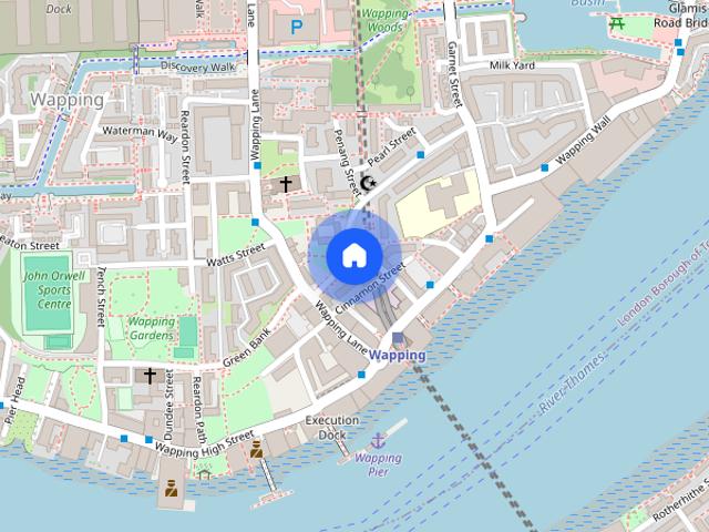 Apartment for rent in St. George in the East, Cat Hill